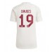 Maillot de foot Bayern Munich Alphonso Davies #19 Troisième vêtements 2023-24 Manches Courtes